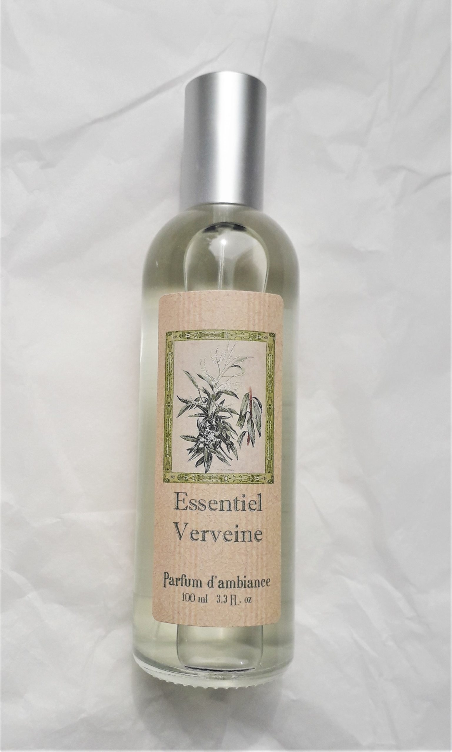 Parfum d'ambiance " essentiel Verveine " 100ml - Le Jardin de l'Abbaye