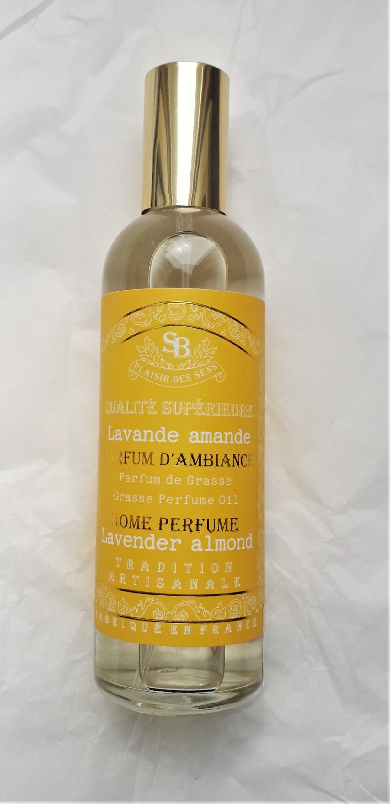 Parfum d'ambiance " Amande Lavande " 100ml - Le Jardin de l'Abbaye de