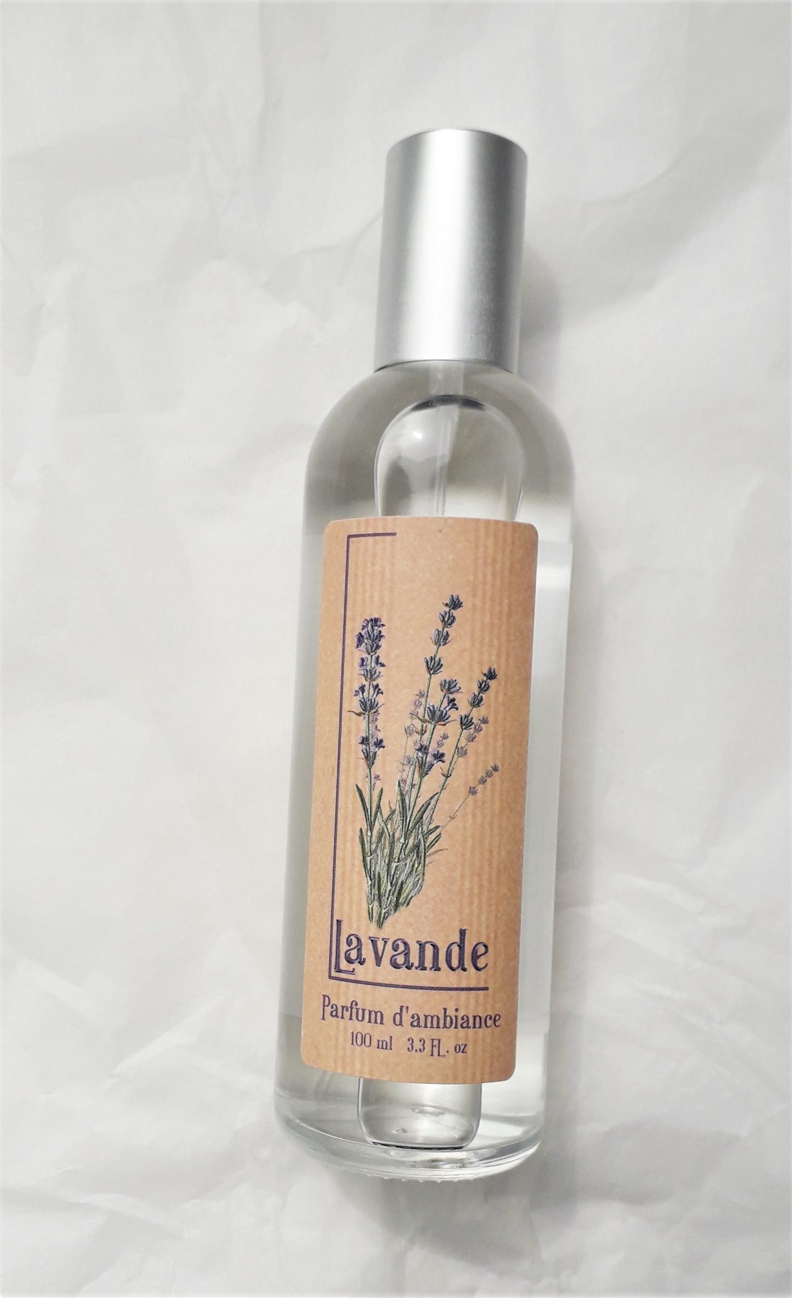 Parfum d'ambiance " Lavande " 100 ml - Le Jardin de l'Abbaye de Valsaintes