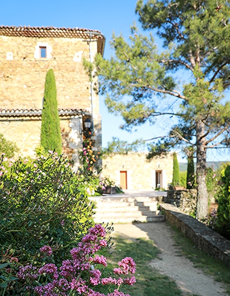 Jardin de l'abbaye de Valsaintes