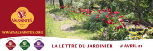 lettre du jardinier avril 2021 valsaintes