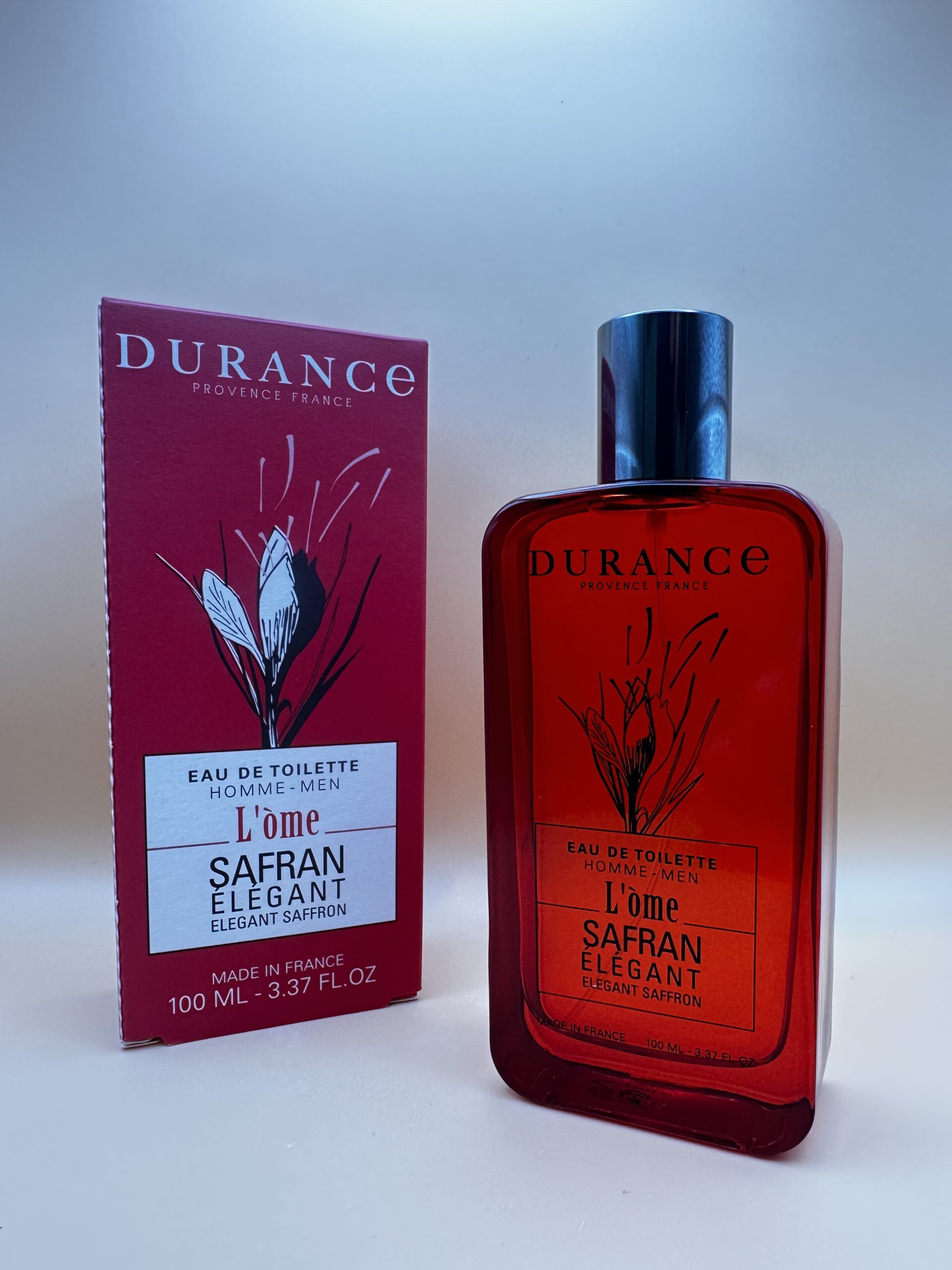 Eau de toilette Homme "Safran" 100 ml