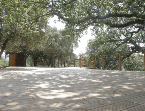 Nouvelle terrasse pour les groupes et réceptions