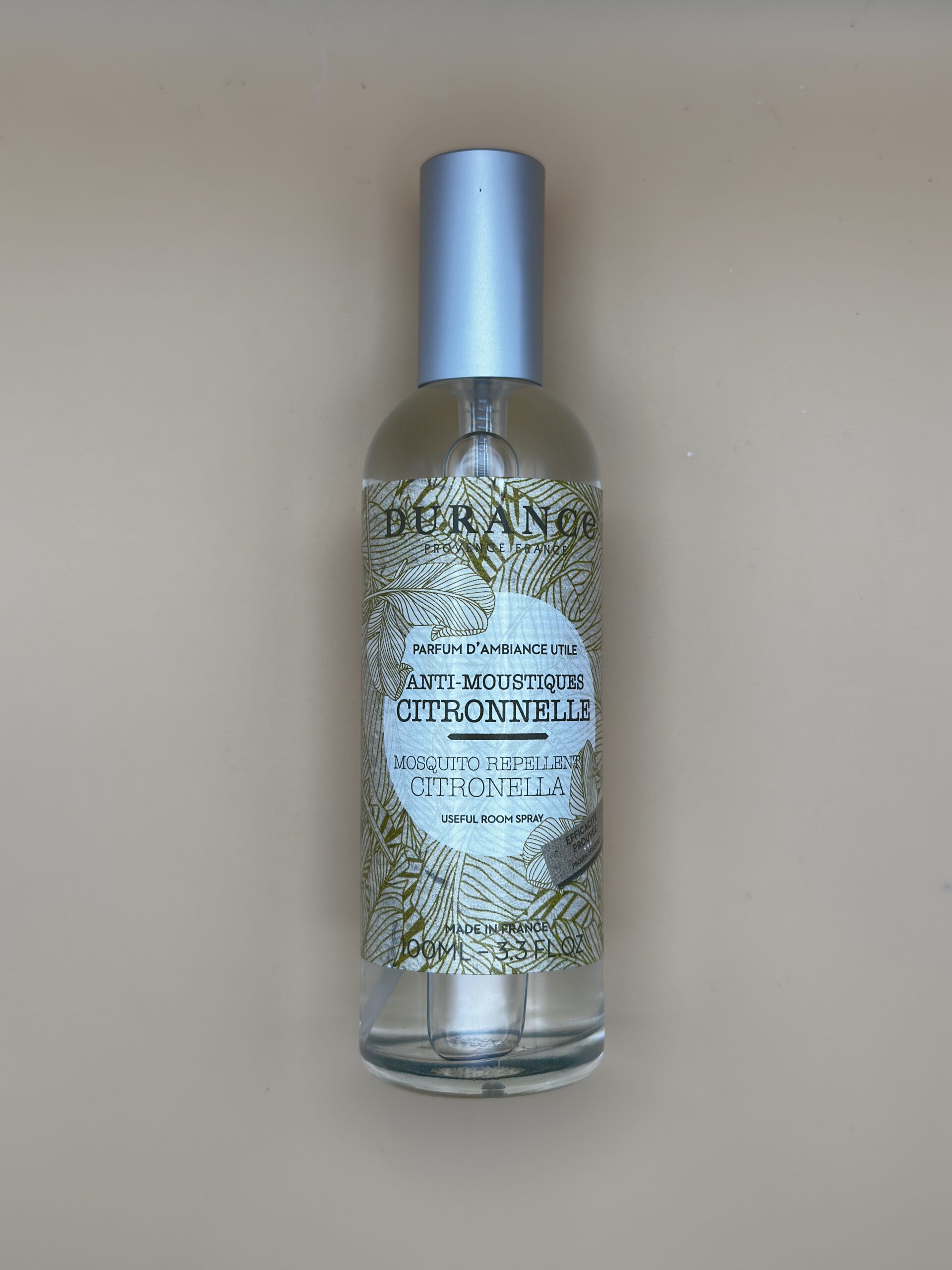 Parfum d'ambiance Citronnelle Anti-Moustique 100 ml